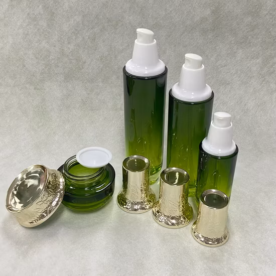 30ml-1000ml Food Storage Round Glass Jar with Plastic Lid