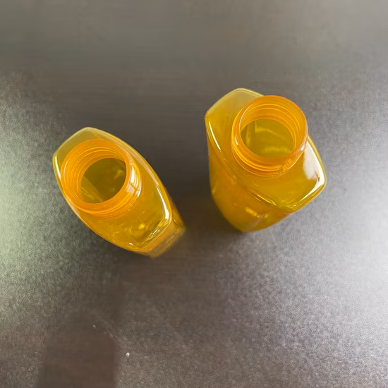 Botella plástica colorida del animal doméstico para la loción líquida